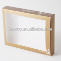 Printed Clear PVC Window Box Packaging with Custom Style